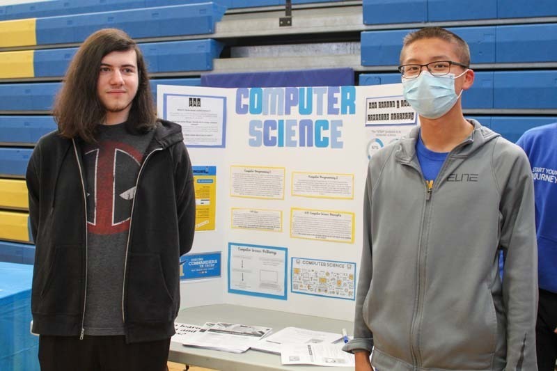  East Meadow High School held its first electives fair for students in grades 9-11. 