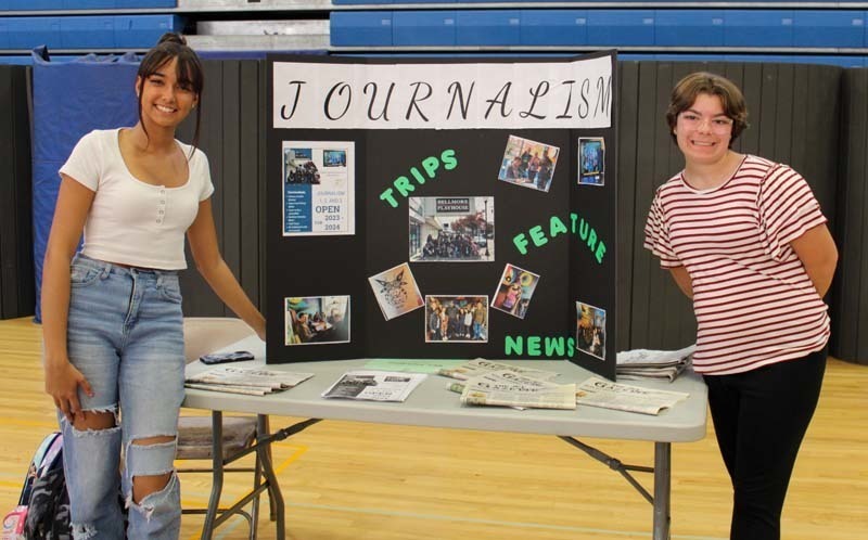  East Meadow High School held its first electives fair for students in grades 9-11. 