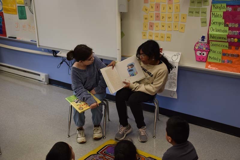 Meadowbrook Elementary School Students in class