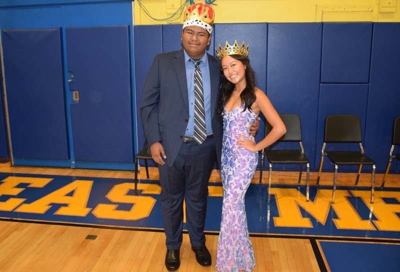 An afternoon of homecoming festivities at East Meadow High School 